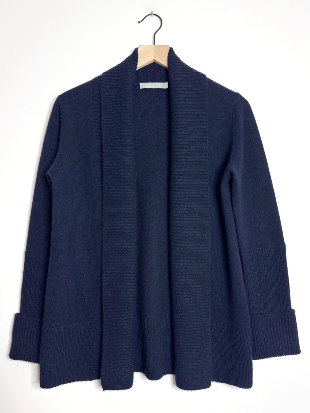 Vince Wide Collar Cashmere Cardigan